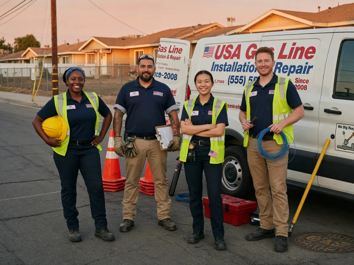 Gas Line Installation company in Langston, AL